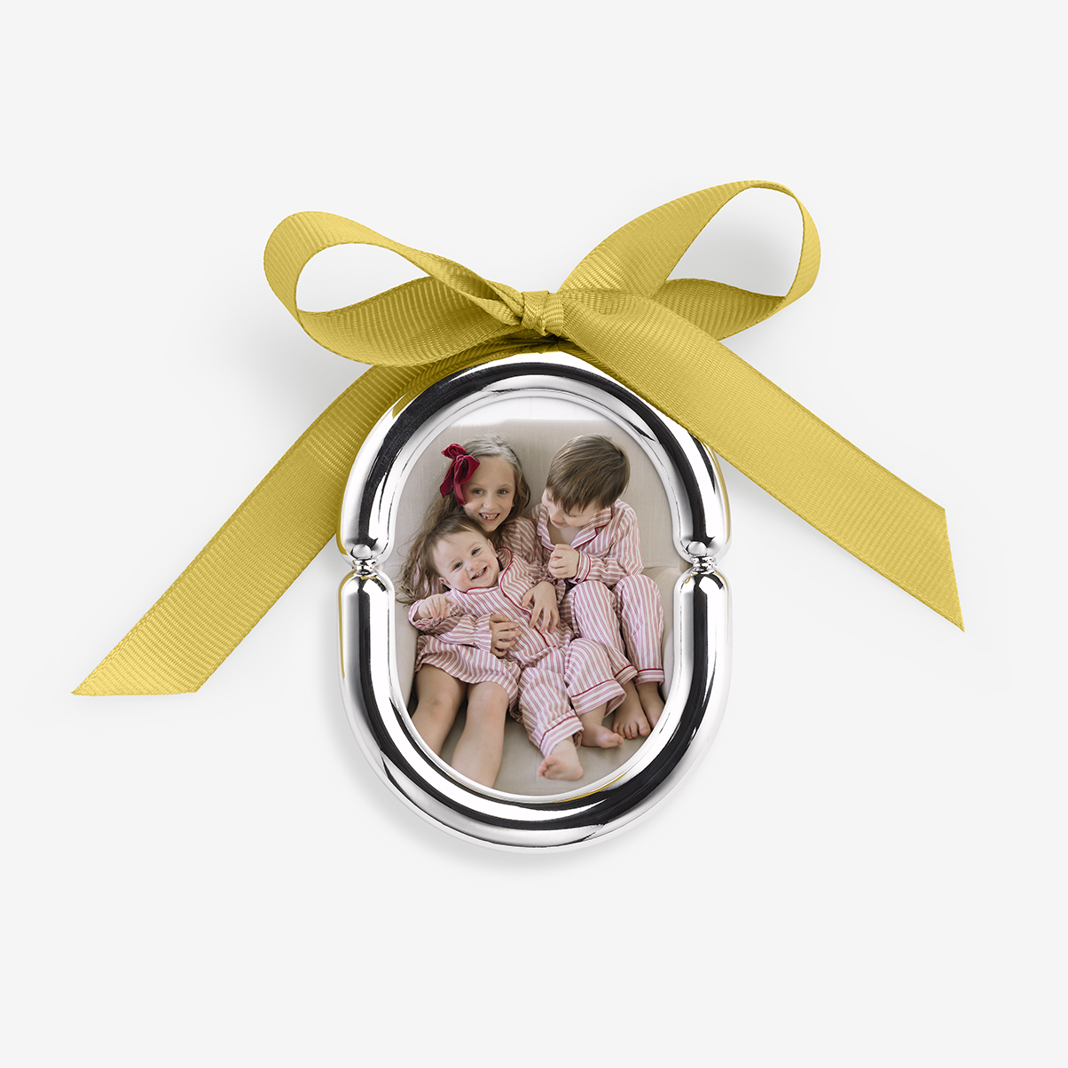 Personalized Grandparent Ornament - Chrome Frame by Artifact Uprising | Photo Holders