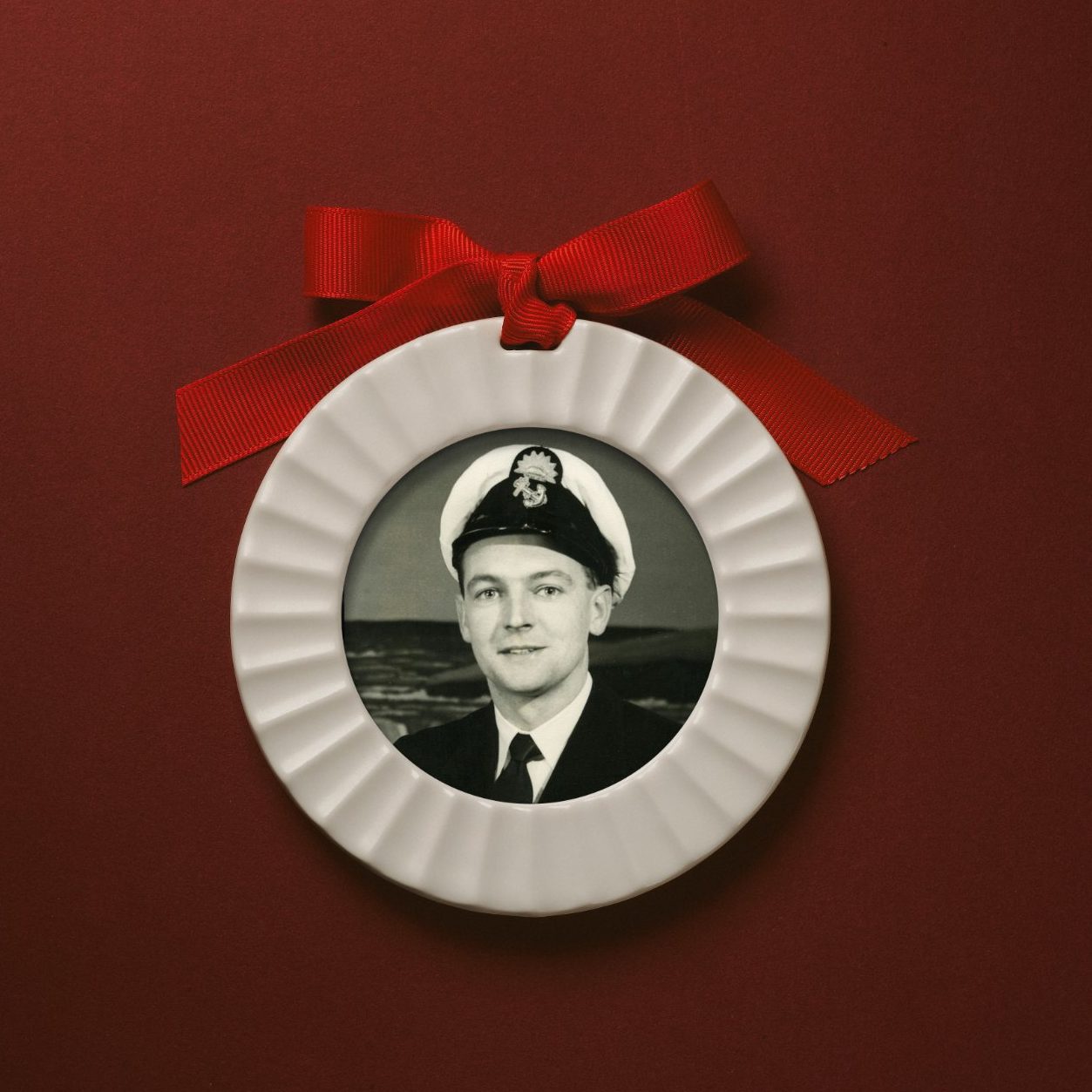 Personalized Memorial Ornament - Fluted Porcelain by Artifact Uprising | Photo Holders