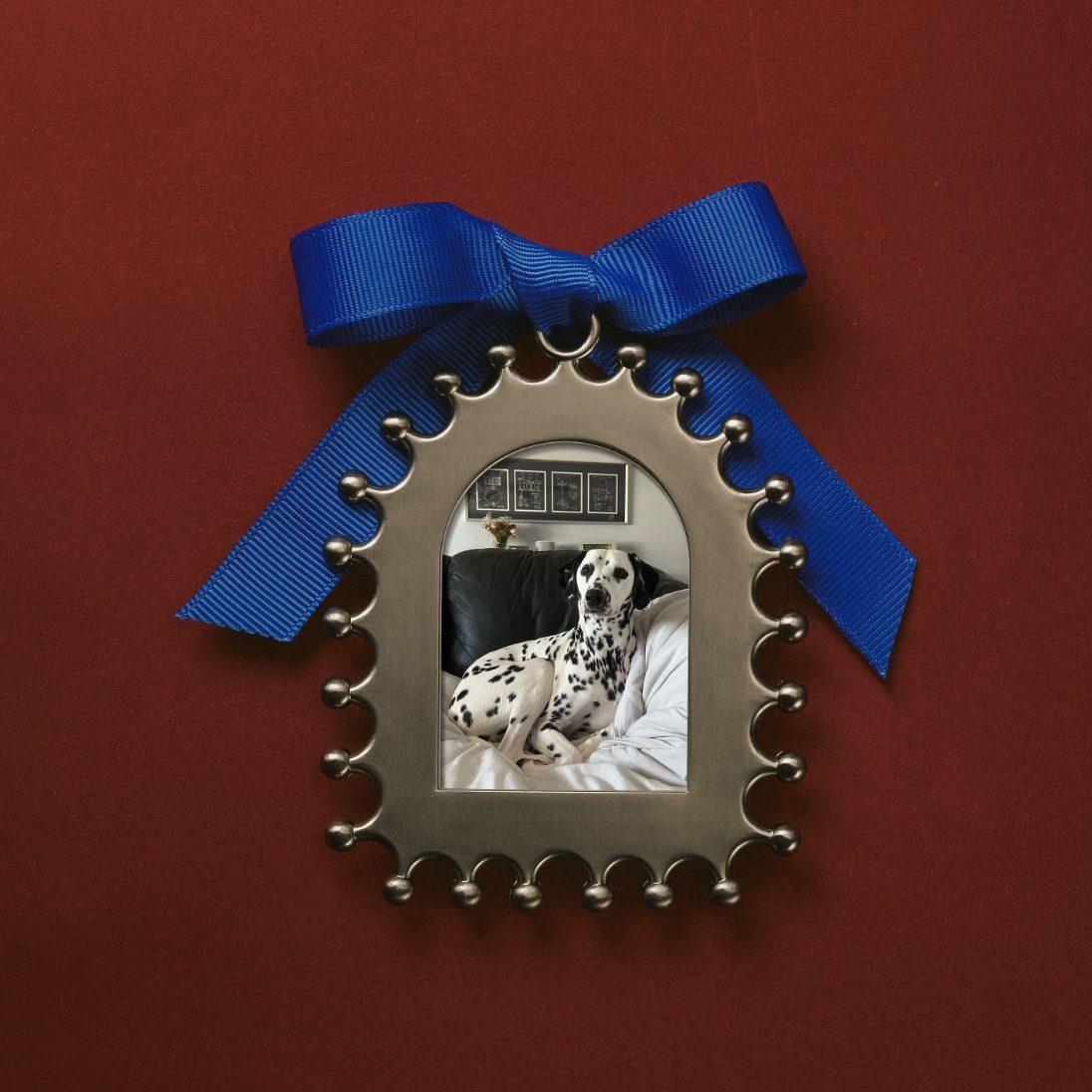 Personalized Dog Ornament - Nicho Metal by Artifact Uprising | Photo Holders