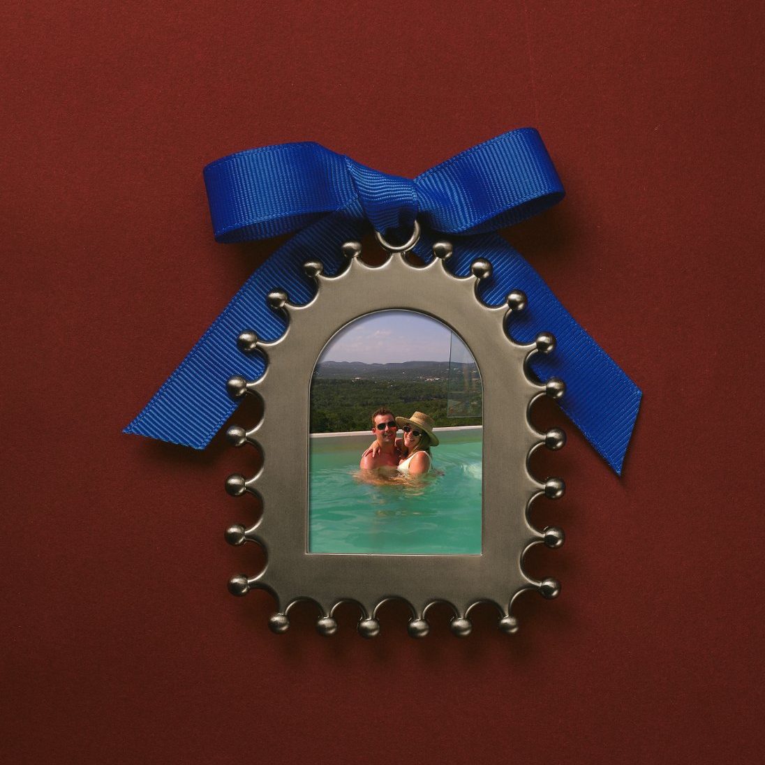 Custom Honeymoon Ornament - Nicho Metal by Artifact Uprising | Photo Holders