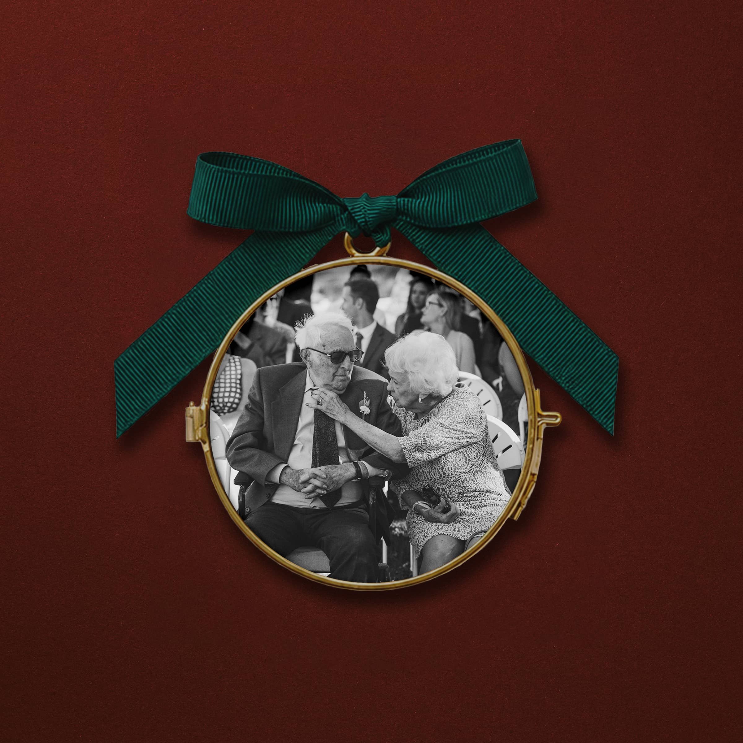 Personalized Remembrance Ornament - Pressed Glass by Artifact Uprising | Photo Holders