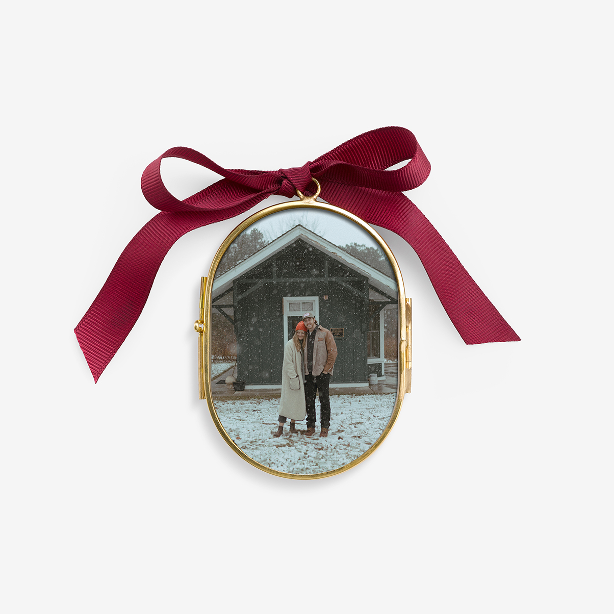 New Home Ornament - Pressed Glass by Artifact Uprising | Photo Holders