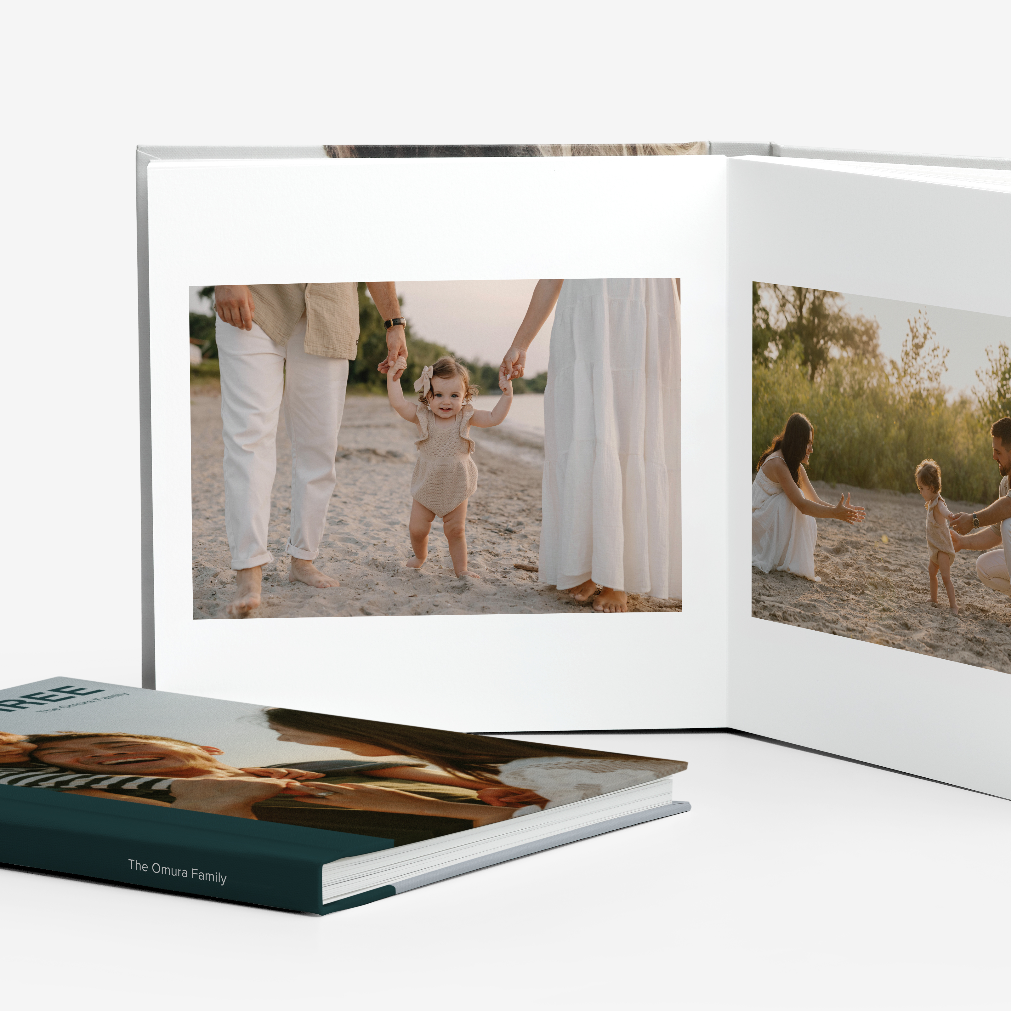 Family Photo-Wrapped Layflat by Artifact Uprising | Books