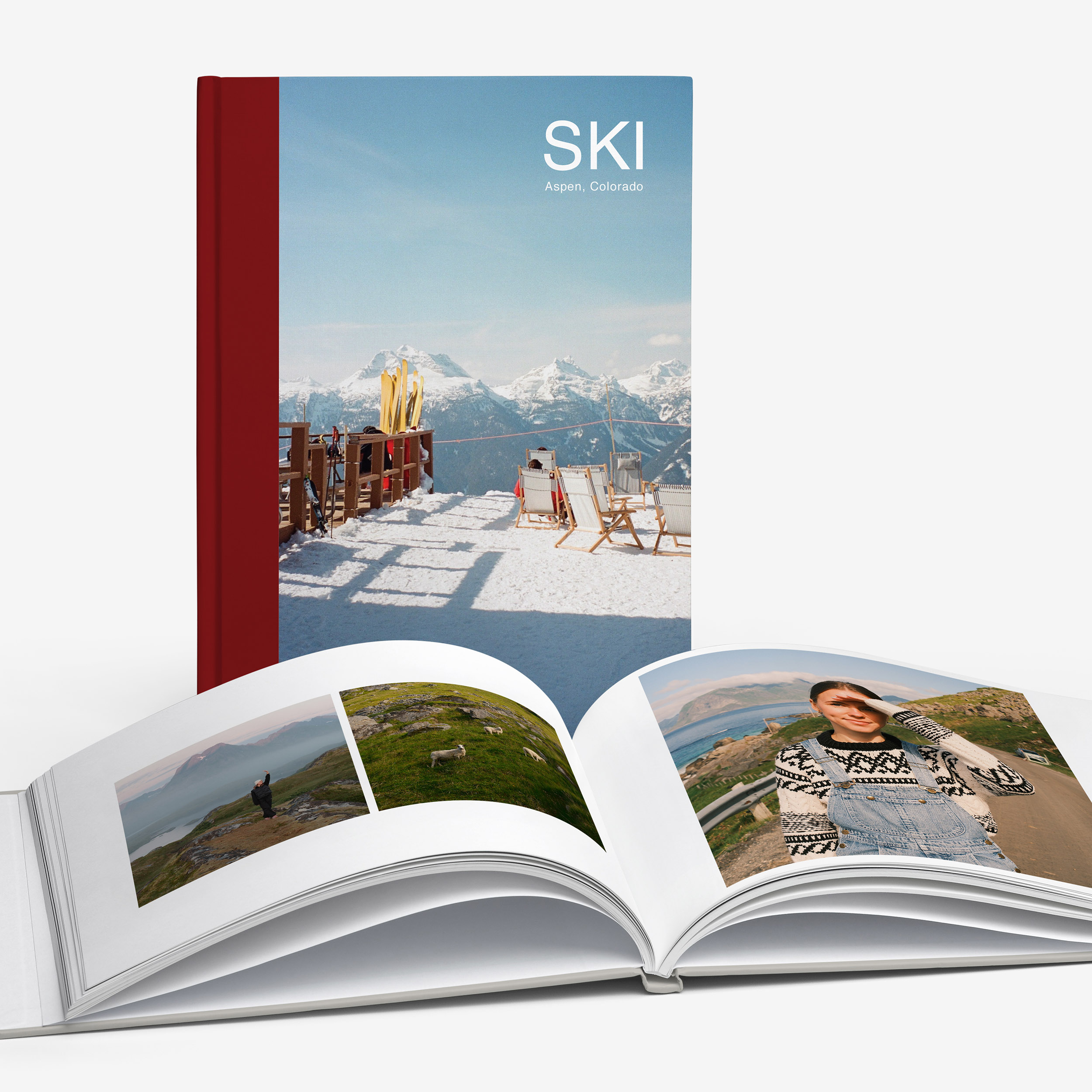 Travel Photo-Wrapped Hardcover by Artifact Uprising | Books