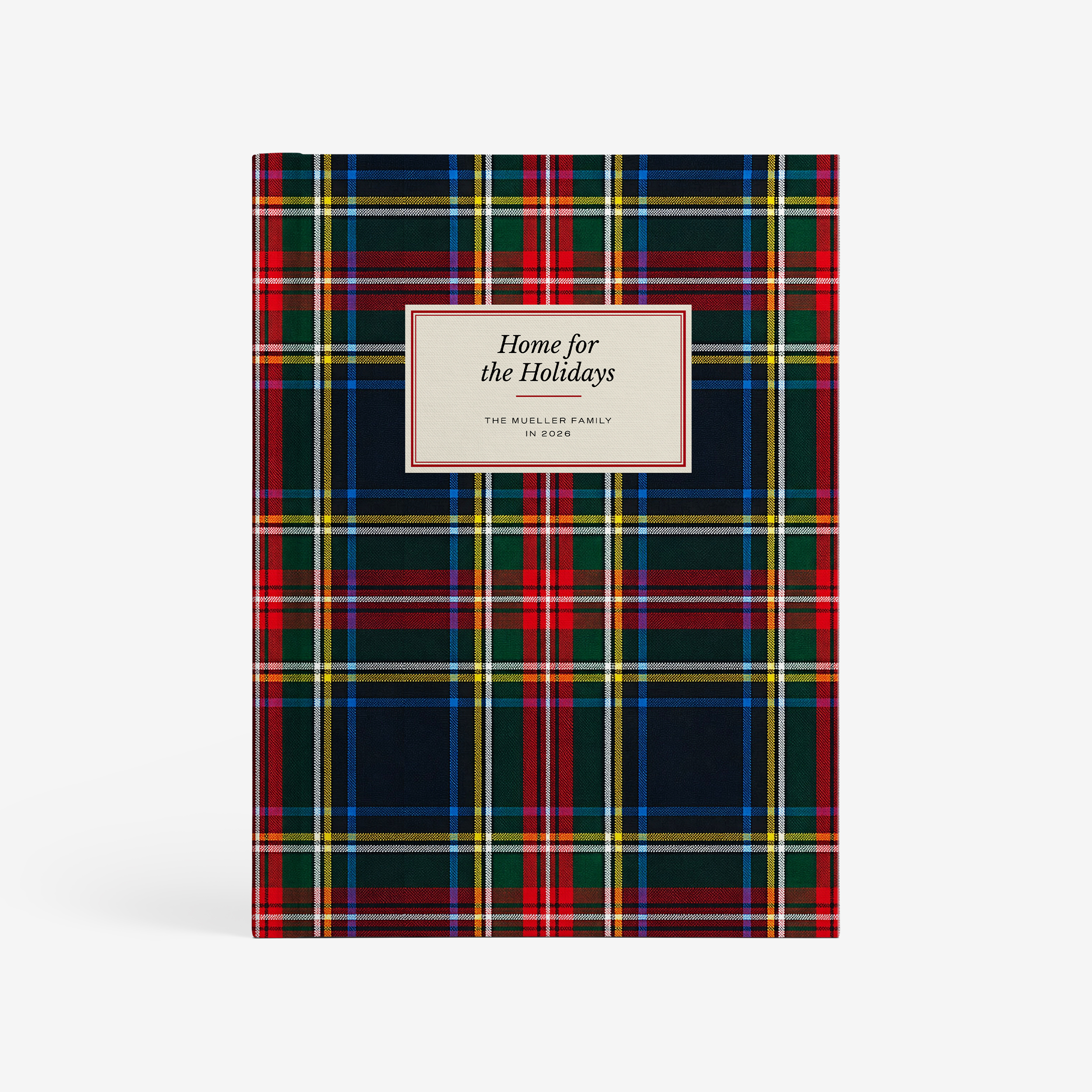 Royal Stewart Tartan Photo-Wrapped Hardcover by Artifact Uprising | Books